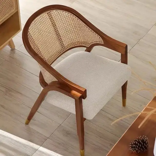 1000048280.jpg Cane Dining Chair | Sheesham Wood Restaurant Chair-2pc - Image 1