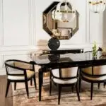 Cane Dining Chair | Sheesham Wood Restaurant Chair-2pc - Image 4