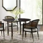 Cane Dining Chair | Sheesham Wood Restaurant Chair-2pc - Image 6