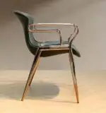 Luxury Modern-Classical Velour Dining Chair | Restaurant Chair: The Pinnacle of Comfort and Style - Image 6