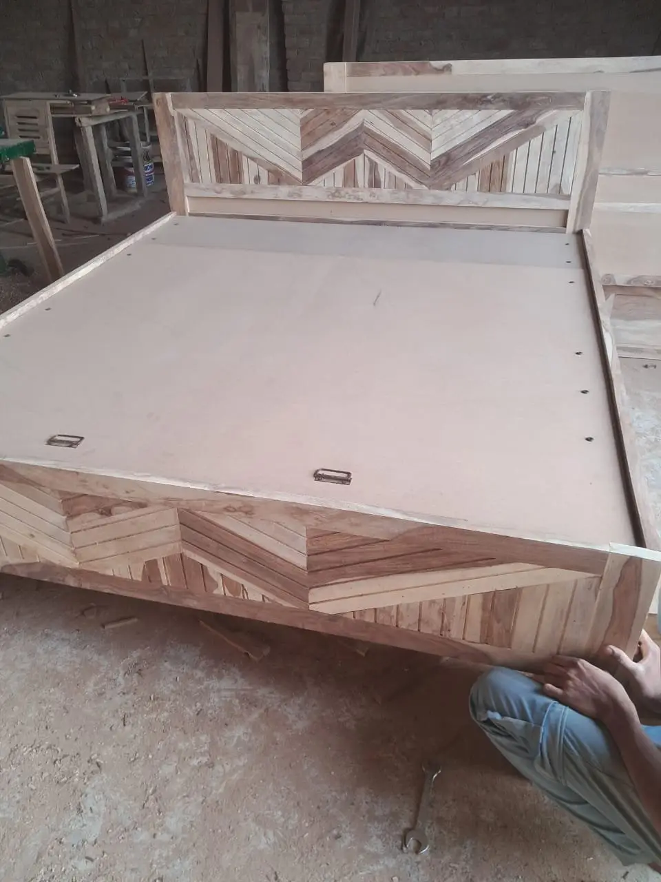 Wooden Street Sheesham bed - Image 2