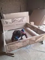 Wooden Street Sheesham bed - Image 3
