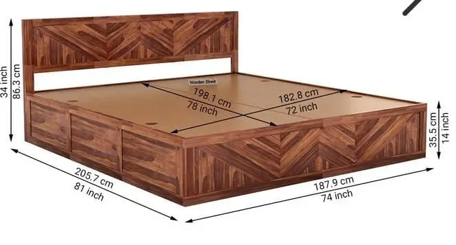Kazan Tatami Solid wood bed - Image 7