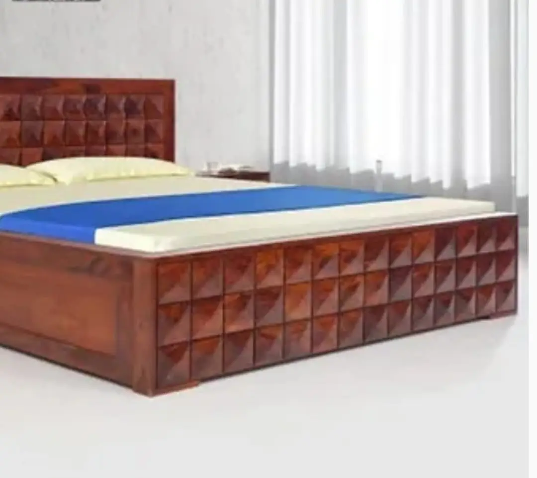 Yama Diamond Solid wood bed - Image 1