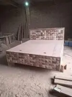 Yama Diamond Solid wood bed - Image 5