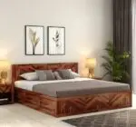 Wooden Street Sheesham bed