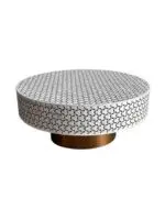 Leon Casa Modern Inlay Coffee Table - Image 4