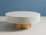 Leon Casa Modern Inlay Coffee Table - Image 5
