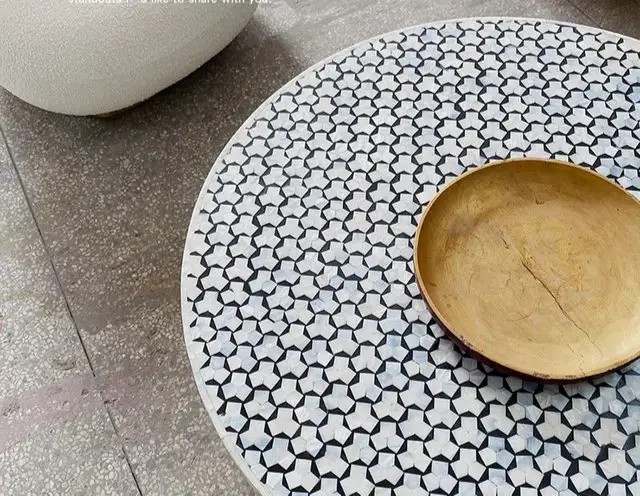 Leon Casa Modern Inlay Coffee Table - Image 7