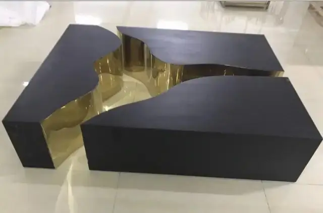 Contemporary Rectangular Coffee Table - Image 4