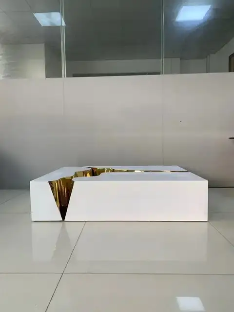 Contemporary Rectangular Coffee Table - Image 3