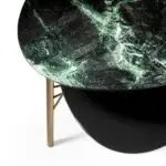 Modern Marble Coffee Table Round Small Nesting Tables Living Room - Image 5