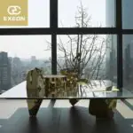 Golden Glamour Luxurious Maximalist Modern Coffee Table - Image 4