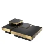 Modern Luxury Living Room Furniture Coffee Table Stainless steel Coffee Table - Image 2
