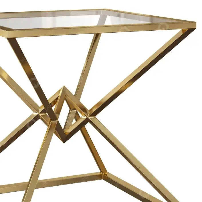 Picasso Elegant Minimalist Golden End Table – Perfect for Modern Homes and Spaces - Image 3