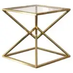Picasso Elegant Minimalist Golden End Table – Perfect for Modern Homes and Spaces - Image 2