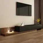 Raymond Contemporary Marble Top TV Console - Luxurious & Multi-Functional Cabinet for Modern Homes