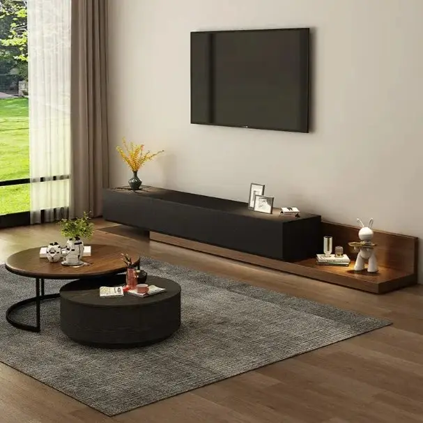 Raymond Contemporary Marble Top TV Console - Luxurious & Multi-Functional Cabinet for Modern Homes - Image 2