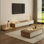 Raymond Contemporary Marble Top TV Console - Luxurious & Multi-Functional Cabinet for Modern Homes - Image 6