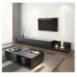 Raymond Contemporary Marble Top TV Console - Luxurious & Multi-Functional Cabinet for Modern Homes - Image 5