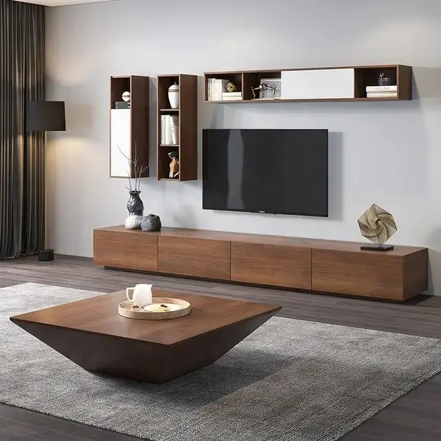 Gloria Contemporary Marble Top TV Console - Luxurious & Multi-Functional Cabinet for Modern Homes - Image 5
