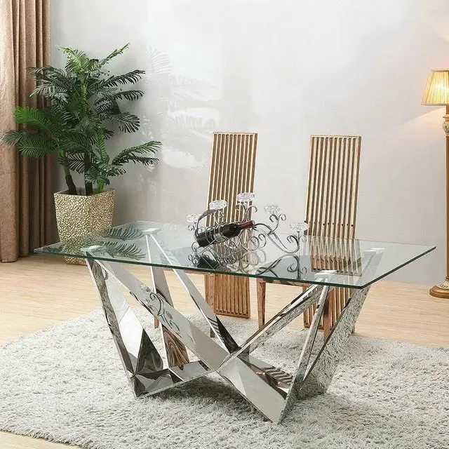 1000050924.jpg Memoirs of Jung Hee Yuu: 6-seater Dining Table – A Modern Masterpiece - Image 1
