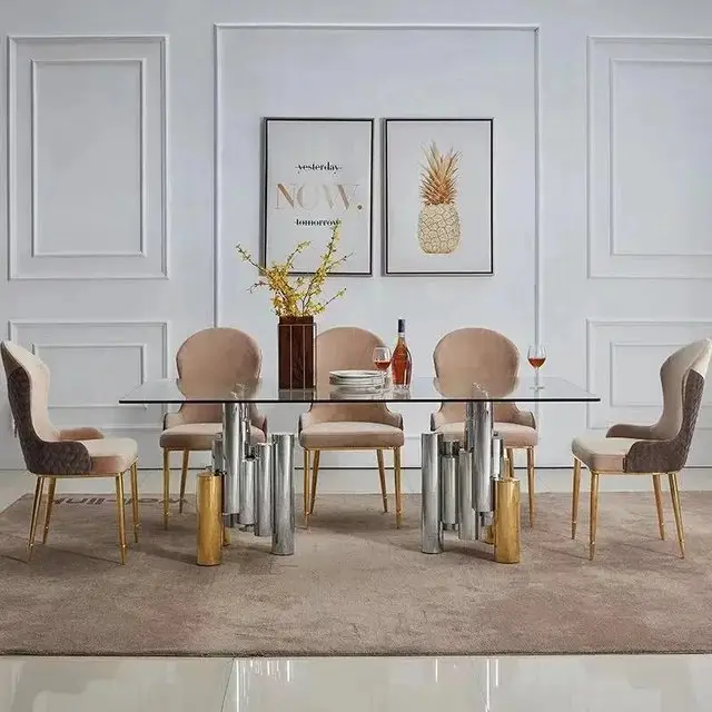 1000050929.jpg Victor 6-seater Dining Table – A Modern Masterpiece - Image 1