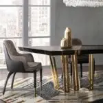 Contemporary Elegance: The Arial 8-Seater Dining Table - Image 4