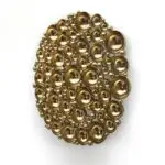 Lexus Luxurious Gold Metal Frame Wall Decor - Elegant Reflective Decor - Image 2