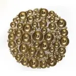 Lexus Luxurious Gold Metal Frame Wall Decor - Elegant Reflective Decor - Image 5