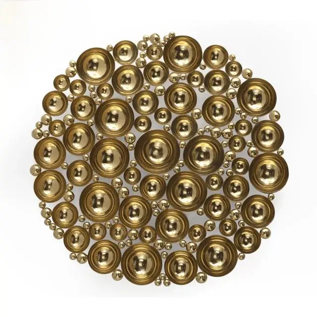 Lexus Luxurious Gold Metal Frame Wall Decor - Elegant Reflective Decor - Image 5