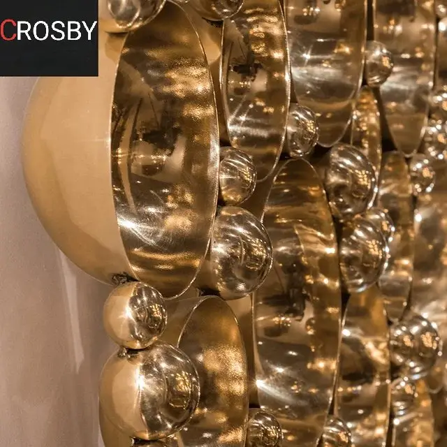 Lexus Luxurious Gold Metal Frame Wall Decor - Elegant Reflective Decor - Image 4