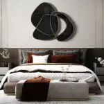 Coral Luxurious Gold Metal Frame Wall Mirror - Elegant hotel lobby Decor - Image 6