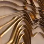 Ritz Luxurious Gold Metal Frame Wall Art - Elegant hotel lobby | Enhance Your Space with Modern Elegance - Image 2