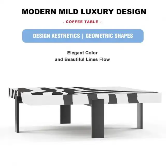 Waterloo Minimalist Coffee Table - Image 4