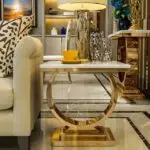 Casa Ambiente Side Table For Living Room - Image 2
