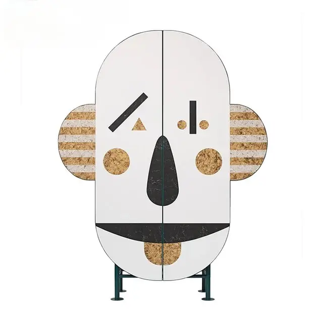 Celestial Kids Storage Cabinet with Stainless Steel Legs - A Chic Addition to Kids room - Image 5