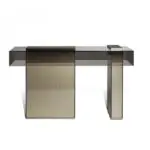 Sawanna Gold Legs Acrylic top Console Table - Image 2
