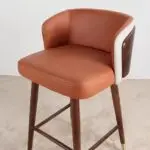 Herald Sheesham Wood Bar Chair | Bar Stool | Cafe Designer Chair - Image 6
