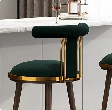 Admire Stainless Steel Bar Chair | Bar Stool | Cafe Designer Chair - Image 3