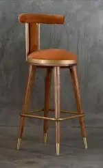 Admire Stainless Steel Bar Chair | Bar Stool | Cafe Designer Chair - Image 5
