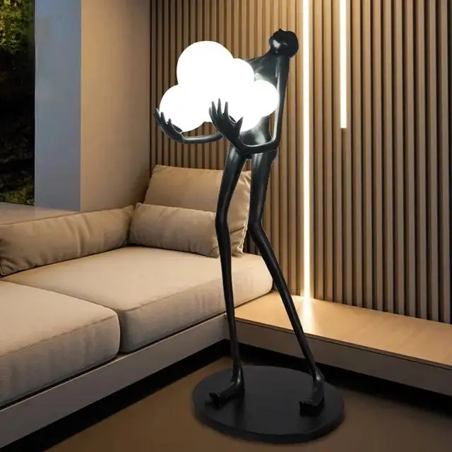 1000054824.jpg Hito Nordic Human Statue Floor Lamp - Image 1