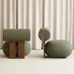 Japandi design Leisure Chair