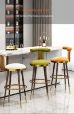 Admire Stainless Steel Bar Chair | Bar Stool | Cafe Designer Chair - Image 6