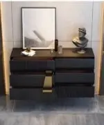 AKG Multicolor Bar Cabinet & Shelf Set - Stylish & Functional - Image 3