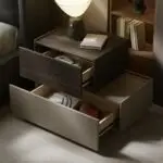 Moonlight Multicolor Contemporary Bedside Table - Stylish & Functional - Image 4