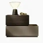 Moonlight Multicolor Contemporary Bedside Table - Stylish & Functional - Image 3
