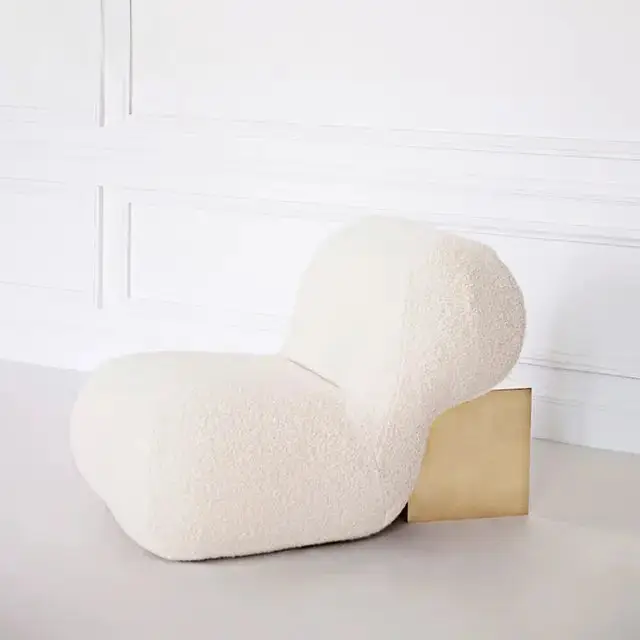 Noah Sheesham wood Velvet Contemporary Accent Chair - Image 2