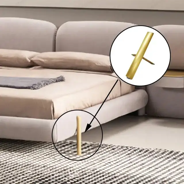 Miraj Beige Contemporary Minimalist style Velvet Upholstered King Size Bed Low Profile - Image 6
