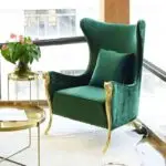 PlushVelvet Contemporary Accent Chair - Stylish & Comfortable - Image 6